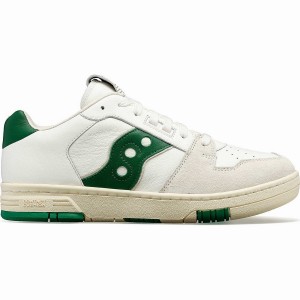 Beige / Green Saucony Spot-Bilt™ Sonic Low Premium Men's Sneakers | Malaysia S10467-W12