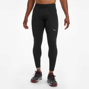 Black Saucony Bell Lap Men's Tight | Malaysia S46573-P59