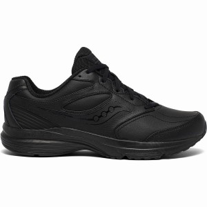 Black Saucony Integrity Walker 3 Men's Walking Shoes | Malaysia S42396-Z30