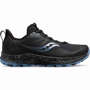 Black Saucony Peregrine ICE+ 3 Women's Trail Running Shoes | Malaysia S80645-X74