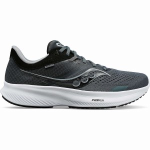 Black Saucony Ride 16 Men's Running Shoes | Malaysia S01428-Z28