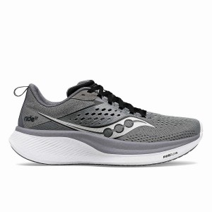 Black Saucony Ride 17 Men's Running Shoes | Malaysia S03571-M36