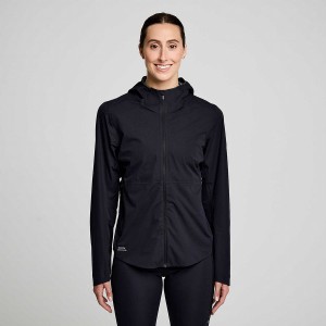 Black Saucony Runshield Women's Jackets | Malaysia S49083-J16