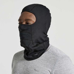 Black Saucony Solstice Balaclava Men's Headband | Malaysia S25968-K09