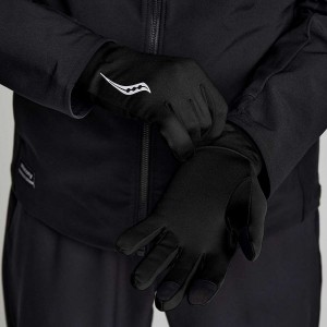 Black Saucony Solstice Women's Gloves | Malaysia S41809-T50