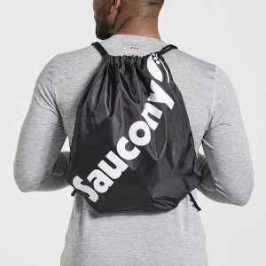 Black Saucony String Men's Bags | Malaysia S10945-U75