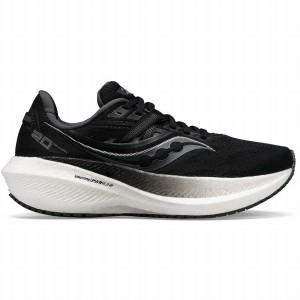 Black Saucony Triumph 20 Men's Running Shoes | Malaysia S21856-K58