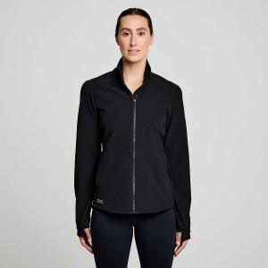 Black Saucony Triumph Women's Jackets | Malaysia S92685-H80