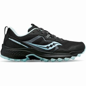 Black / Blue Saucony Excursion TR16 Women's Trail Running Shoes | Malaysia S89752-S27