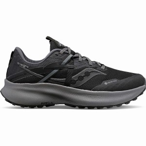 Black / Grey Saucony Ride 15 TR GTX Women's Trail Running Shoes | Malaysia S30954-H49