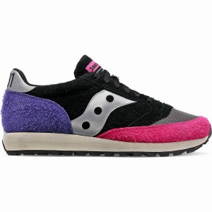 Black / Multicolor Saucony X Frank Cooke Jazz 81 Women's Sneakers | Malaysia S18704-J76