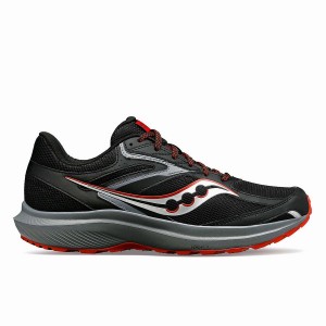 Black / Orange Saucony Cohesion TR17 Men's Running Shoes | Malaysia S02138-H56