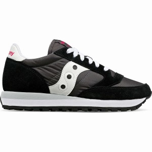 Black / White Saucony Jazz Original Women's Sneakers | Malaysia S71562-C14