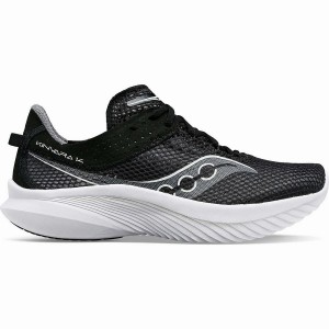 Black / White Saucony Kinvara 14 Men's Running Shoes | Malaysia S50724-M70