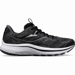 Black / White Saucony Omni 21 Men's Running Shoes | Malaysia S20783-Q57