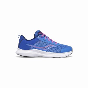 Blue Saucony Axon 3 Sneaker Kids' Running Shoes | Malaysia S56179-S64