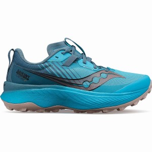 Blue Saucony Endorphin Edge Women's Running Shoes | Malaysia S24960-J61