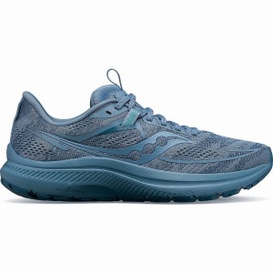 Blue Saucony Omni 21 Men's Running Shoes | Malaysia S85037-L43