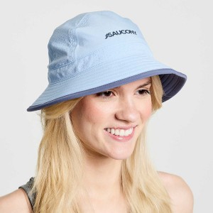 Blue Saucony Outpace Bucket Men's Hats | Malaysia S20945-M24