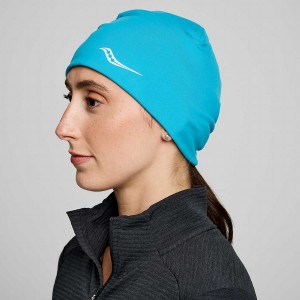 Blue Saucony Solstice Men's Beanie | Malaysia S12076-L14