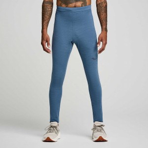 Blue Saucony Solstice Men's Tight | Malaysia S01467-S86