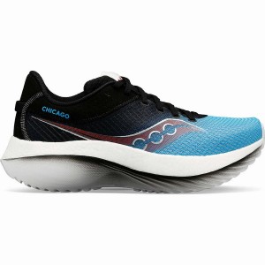 Blue / Black Saucony Chicago Kinvara Pro Men's Running Shoes | Malaysia S70869-X74