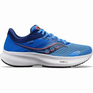 Blue / Black Saucony Ride 16 Women's Running Shoes | Malaysia S78401-C92