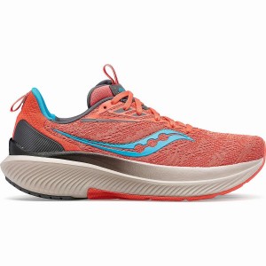 Blue / Coral Saucony Echelon 9 Women's Running Shoes | Malaysia S86451-J98