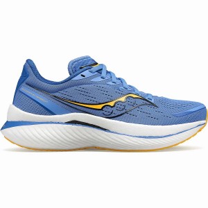 Blue / Gold Saucony Endorphin Speed 3 Women's Running Shoes | Malaysia S12578-Y15