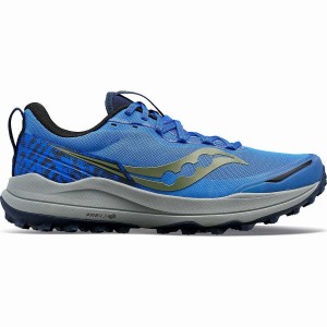 Blue / Navy Saucony Xodus Ultra 2 Men's Running Shoes | Malaysia S87912-T60