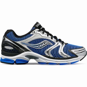 Blue / Silver Saucony ProGrid Triumph 4 Men's Sneakers | Malaysia S82159-V20