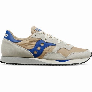 Brown / Blue Saucony DXN Trainer Men's Sneakers | Malaysia S47186-G60