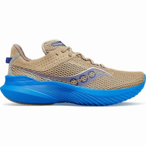 Brown / Blue Saucony Kinvara 14 Women's Running Shoes | Malaysia S86374-F40