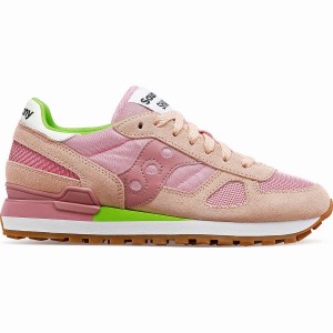 Brown / Pink Saucony Shadow Original Women's Sneakers | Malaysia S90318-Z60