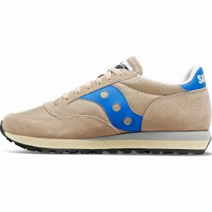 Brown / Royal Saucony Jazz 81 Men's Sneakers | Malaysia S81069-D23