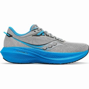 Bule Silver Saucony Triumph 21 Men's Running Shoes | Malaysia S14590-F24