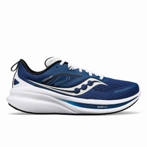 Bule / White Saucony Omni 22 Men's Running Shoes | Malaysia S09215-A63