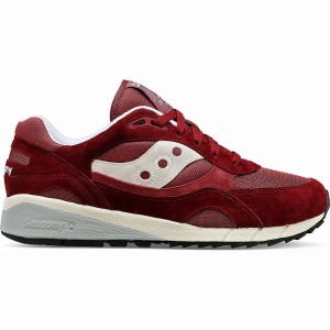 Burgundy Saucony Shadow 6000 Men's Sneakers | Malaysia S87054-P97