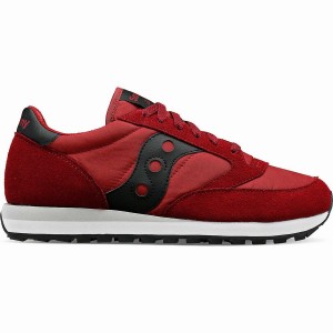 Burgundy / Black Saucony Jazz Original Men's Sneakers | Malaysia S94038-N52