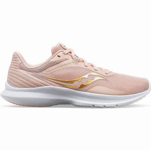 Coral / Gold Saucony Convergence Women's Running Shoes | Malaysia S93274-S67