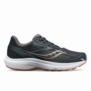 Green Saucony Cohesion 17 Wide Women's Running Shoes | Malaysia S69482-U08