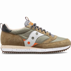 Green Saucony Jazz 81 Peak Premium Men's Sneakers | Malaysia S92058-Q53