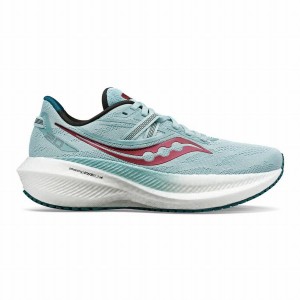 Green Saucony Triumph 20 Women's Running Shoes | Malaysia S23841-A83