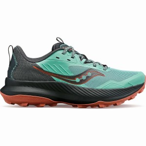 Green / Black Saucony Blaze TR Women's Running Shoes | Malaysia S96207-J39