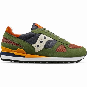 Green / Navy Saucony Shadow Original Men's Sneakers | Malaysia S20961-Q17