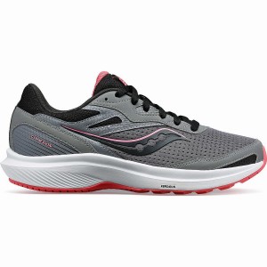 Grey Saucony Cohesion 16 Wide Women's Walking Shoes | Malaysia S92085-S26