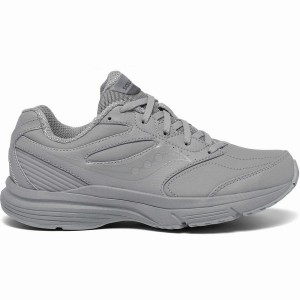 Grey Saucony Integrity Walker 3 Extra Wide Women's Walking Shoes | Malaysia S97825-R46