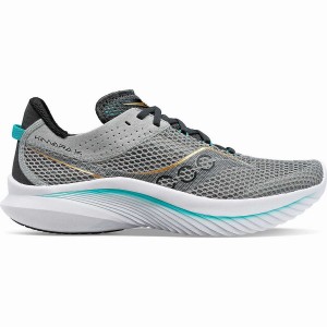 Grey Saucony Kinvara 14 Men's Running Shoes | Malaysia S95407-V86