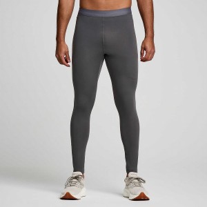 Grey Saucony Solstice Men's Tight | Malaysia S65301-F32