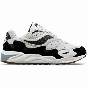 Grey / Black Saucony Grid Shadow 2 Women's Sneakers | Malaysia S45692-J39